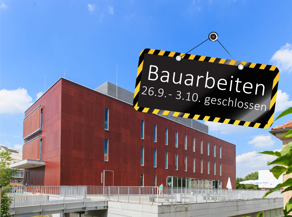 Construction works: Mensa and Cafeteria an den Tierkliniken temporarily closed