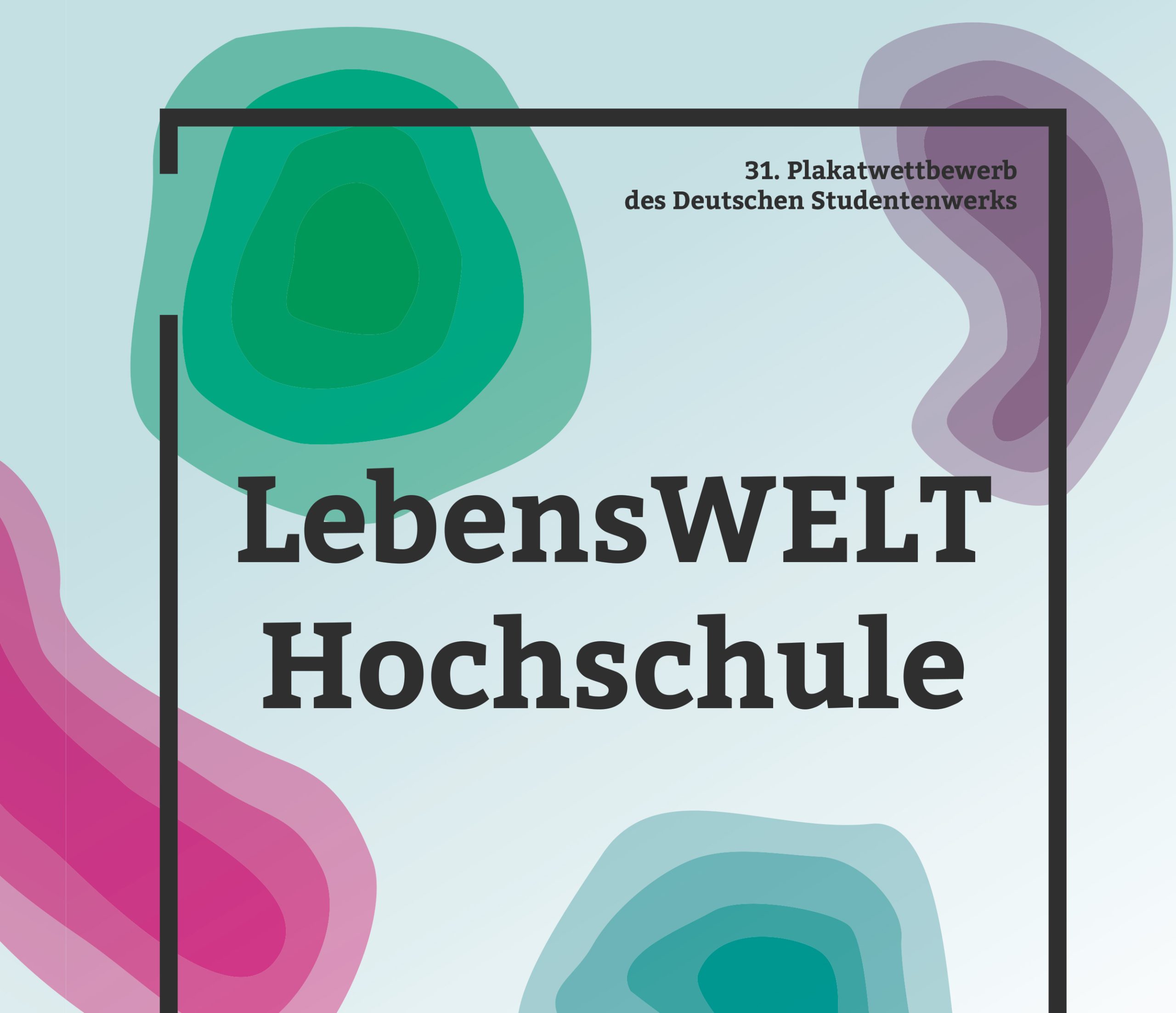 31st poster competition by Deutsches Studentenwerk