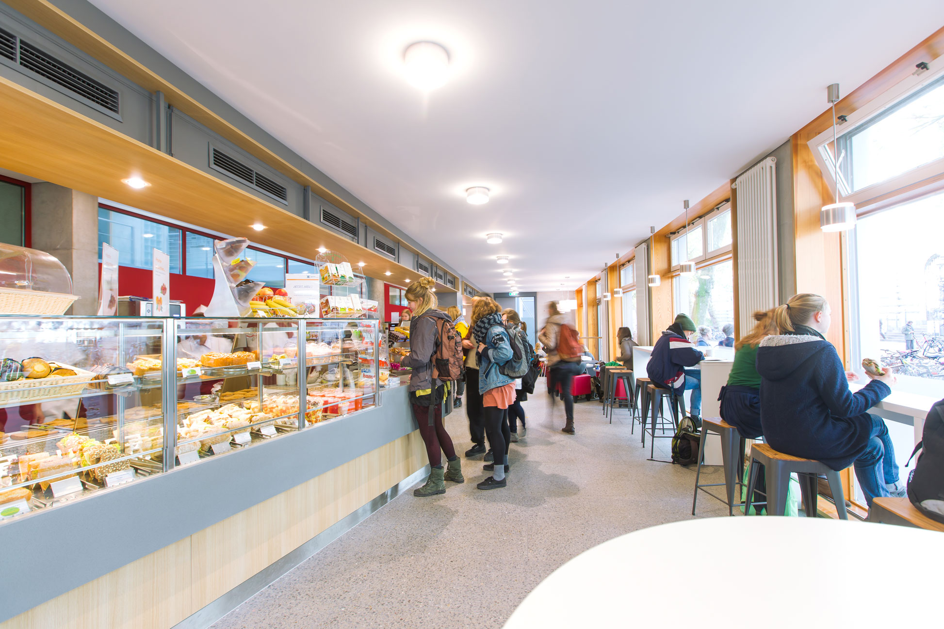 Cafeteria Beethovenstraße closed for reconstruction