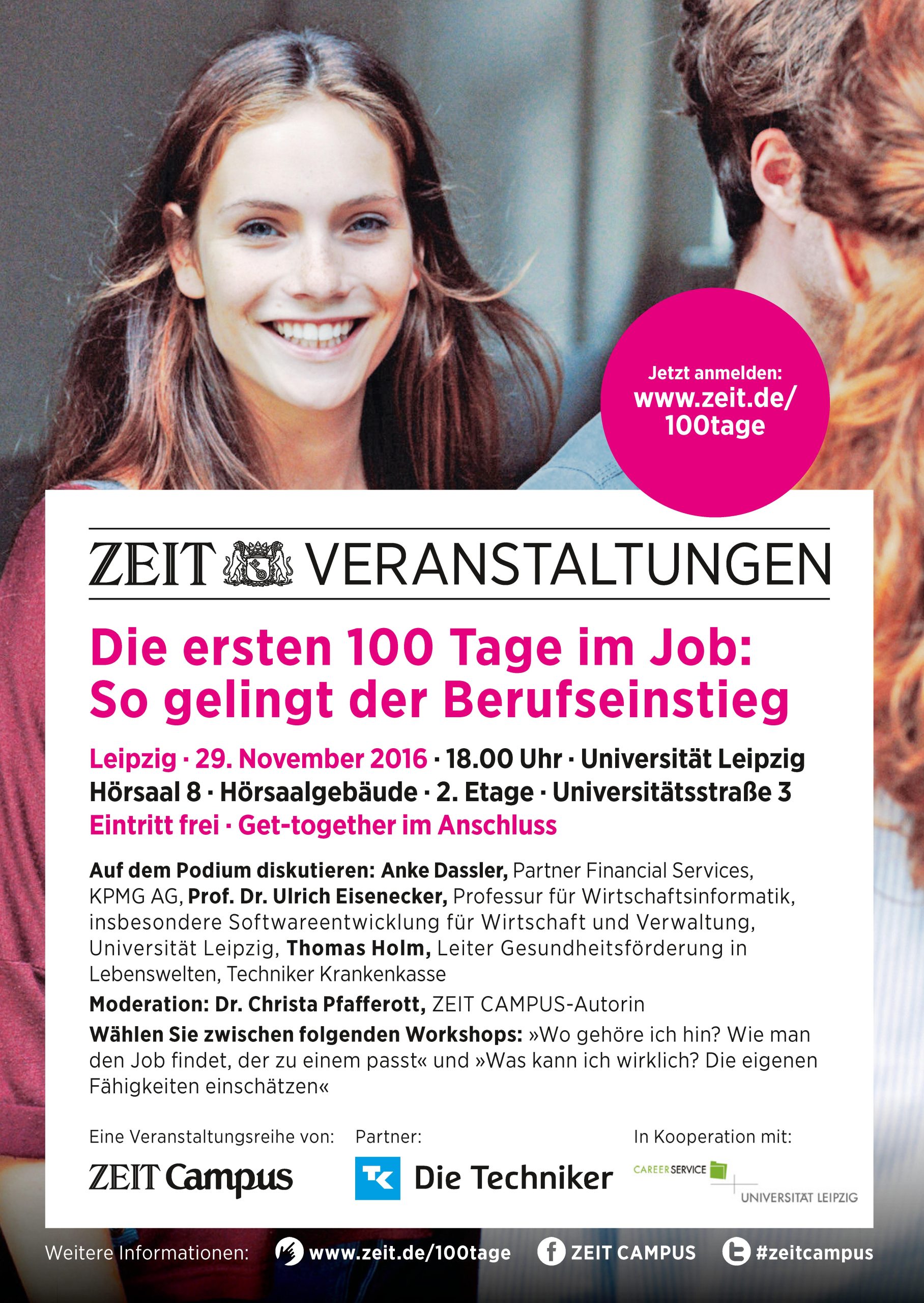 ZEIT CAMPUS in Leipzig: Die ersten 100 Tage im Job