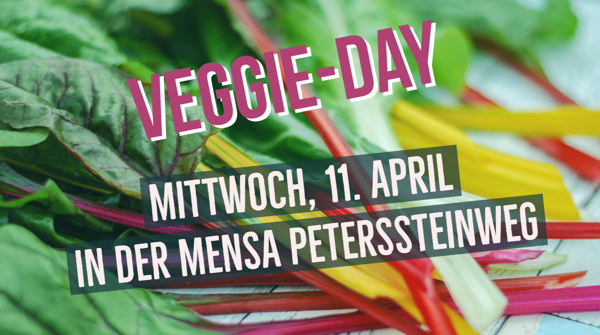 Veggie-Day at Mensa Peterssteinweg on 11 April