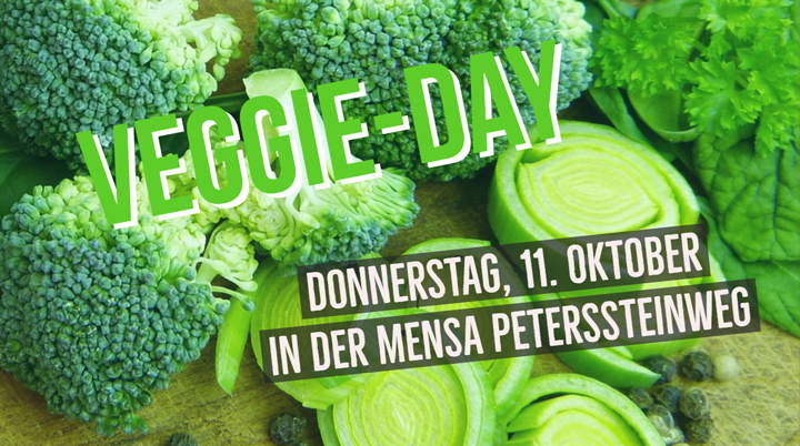 11 October is Veggie-Day at Mensa Peterssteinweg