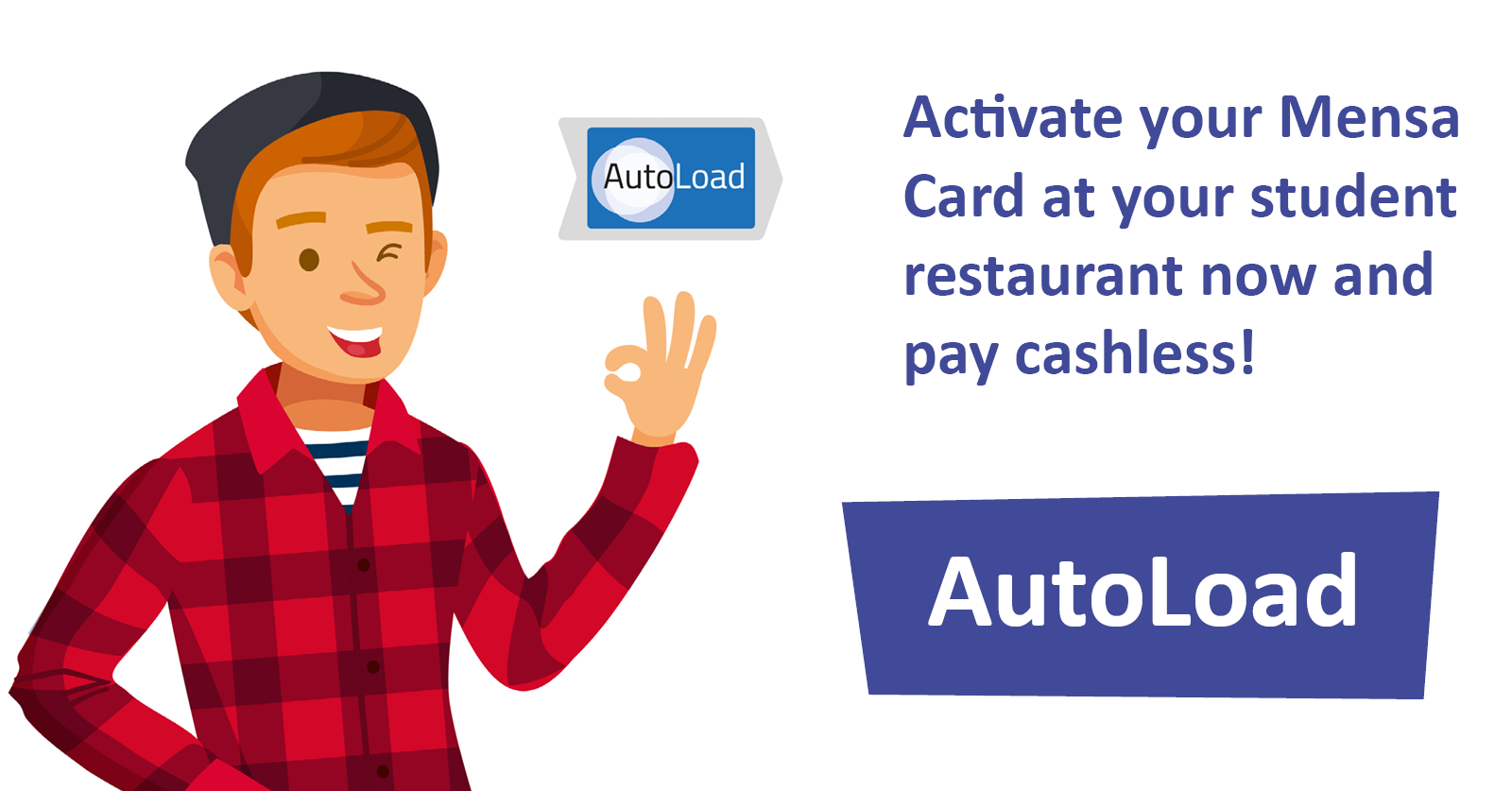 AutoLoad Registration and Mensa Card Service