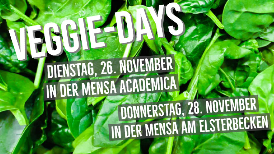 Veggie-Days 26 and 28 November