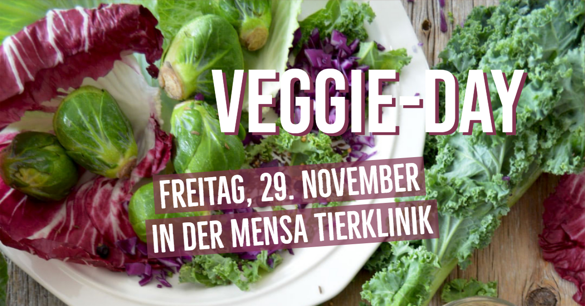 29 November: Veggie-Day in Mensa An den Tierkliniken