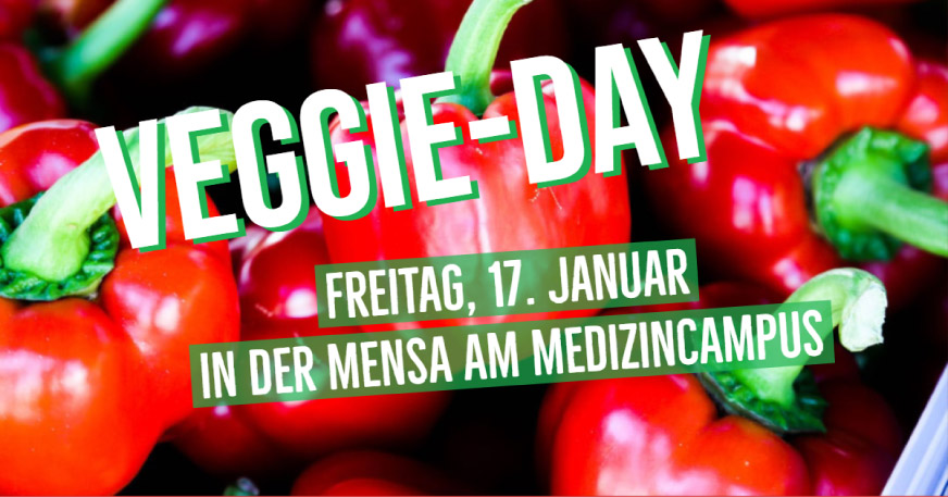 17 January: Veggie-Day in Mensa am Medizincampus