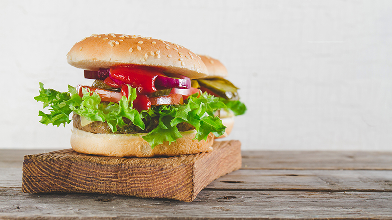 Burger special in Mensa Peterssteinweg