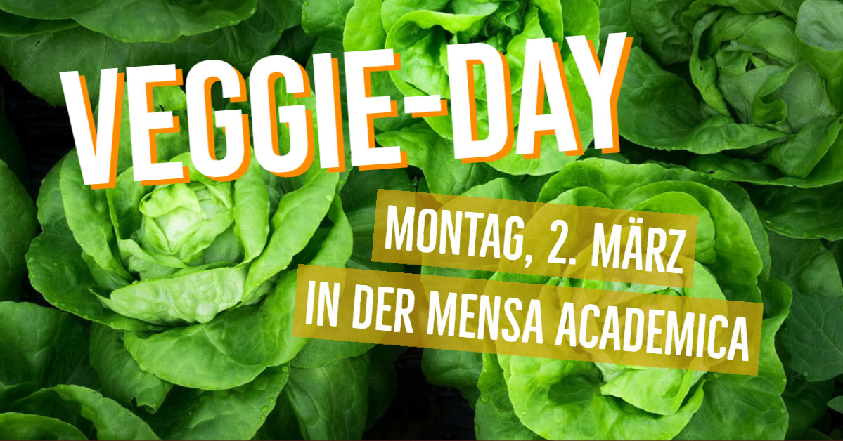 2 March: Veggie-Day in Mensa Academica