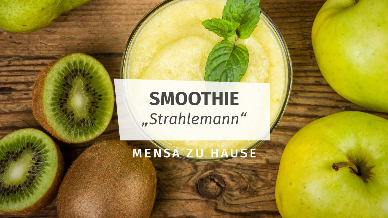 Mensa at home: recipe for an apple-kiwi-cucumber smoothie