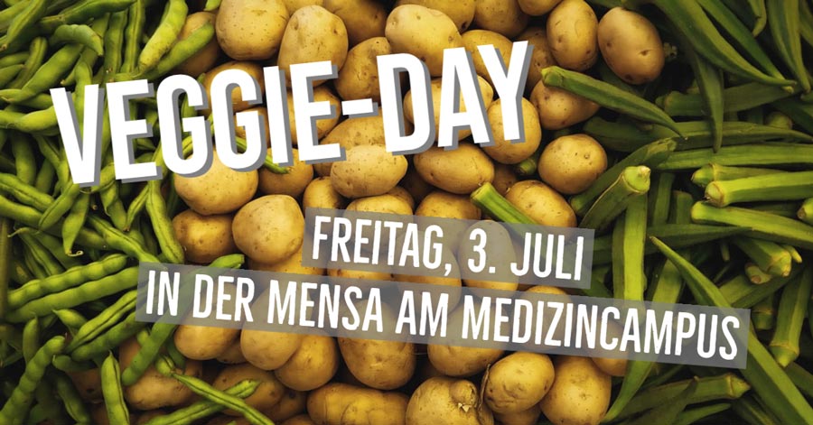 3 July: Veggie-Day in Mensa am Medizincampus