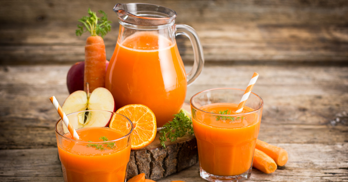 Recipe for Apple-Carrot-Ginger Smoothie