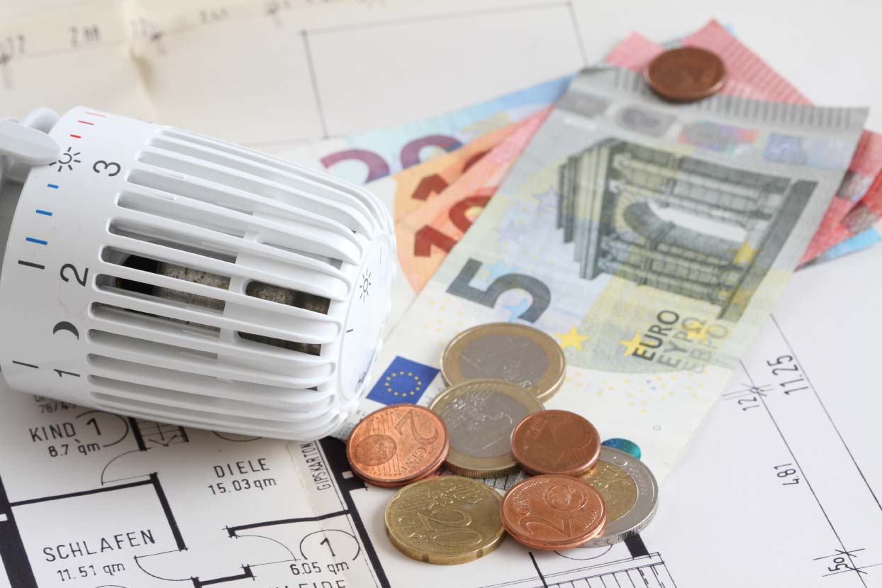 Information on the heating cost allowance and the energy price flat rate