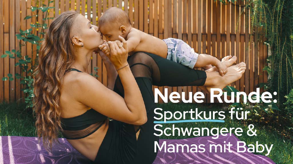 Outdoor sports classes for student mothers with babies and for pregnant women